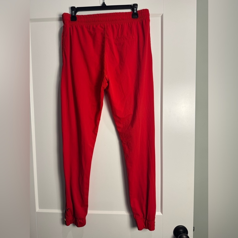 Zyia Active Red Everywhere Zipper Joggers - Picture 3 of 7
